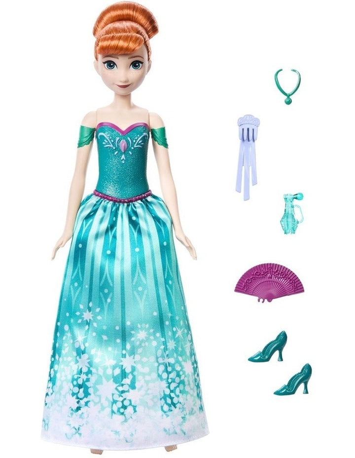Frozen Spin and Reveal Anna Fashion Doll and Accessories