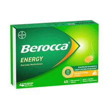 BEROCCA ENERGY MANGO & ORANGE TABLETS 45PK