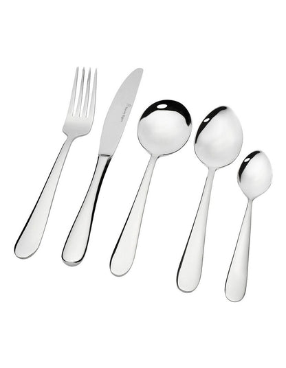 Albany Cutlery Set 40 Piece in Silver