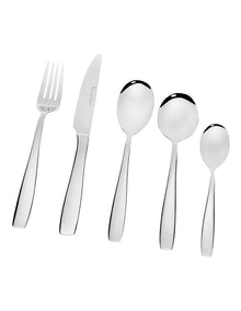 Amsterdam Cutlery Set 40 Piece in Silver