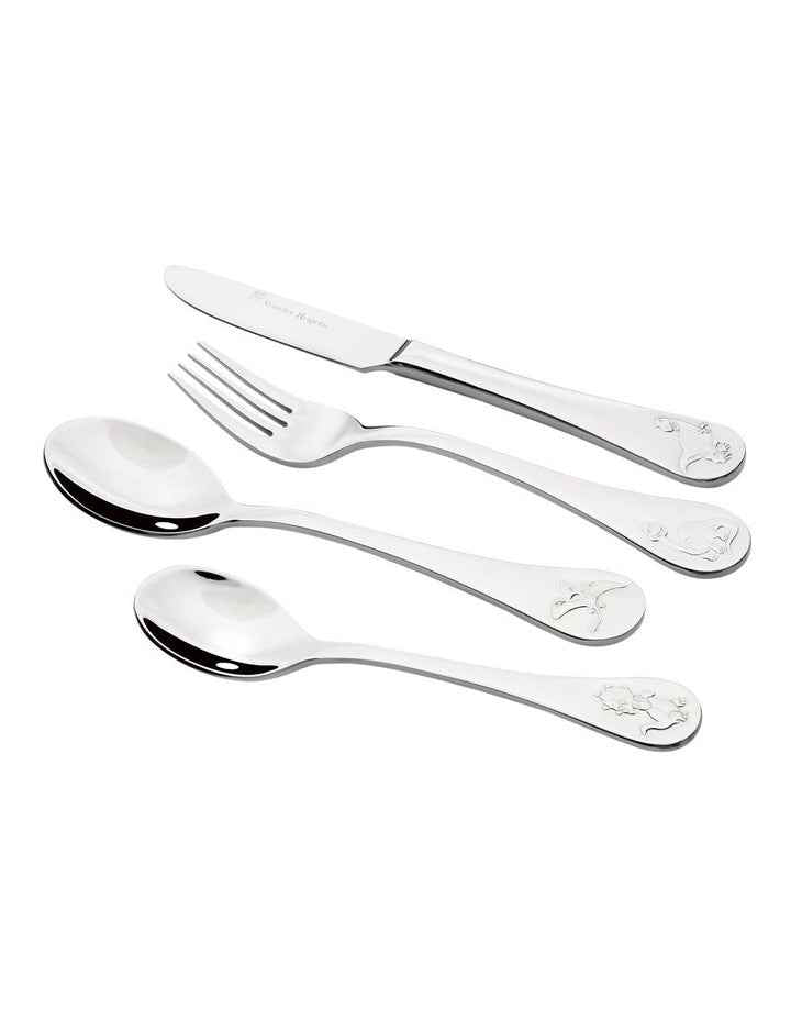 Children's Cutlery 4 Piece Set - Dinosaurs