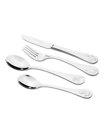 Children's Cutlery 4 Piece Set - Dinosaurs