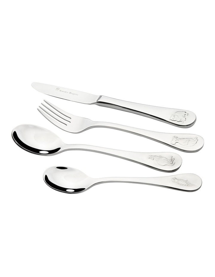 Children's Cutlery 4 Piece Set - Australian Animals