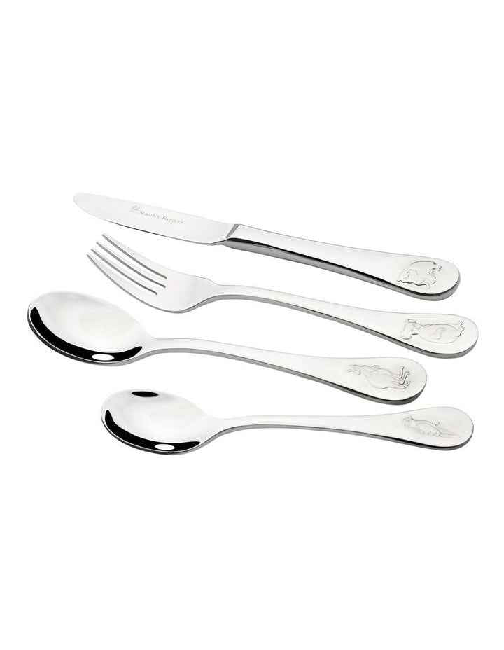 Children's Cutlery 4 Piece Set - Australian Animals