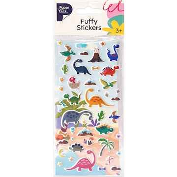 Paperclick Puffy Stickers Assorted each