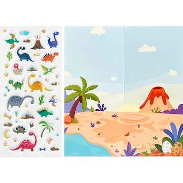 Paperclick Puffy Stickers Assorted each