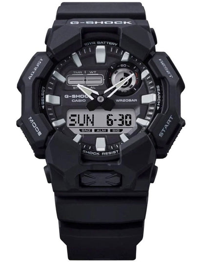 GA010-1A Digital Watch in Black