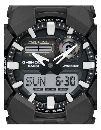 GA010-1A Digital Watch in Black