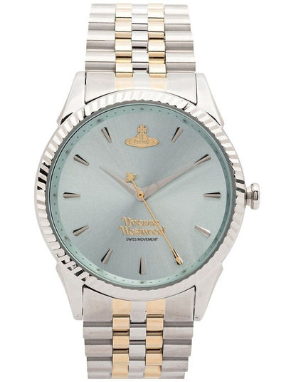 Seymore Dial Strap Watch in Two Tone