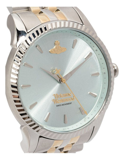 Seymore Dial Strap Watch in Two Tone