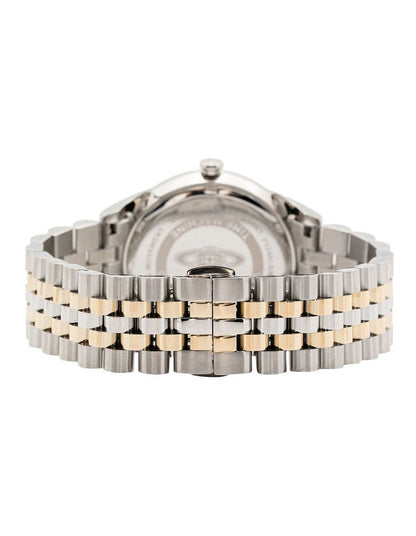 Seymore Dial Strap Watch in Two Tone