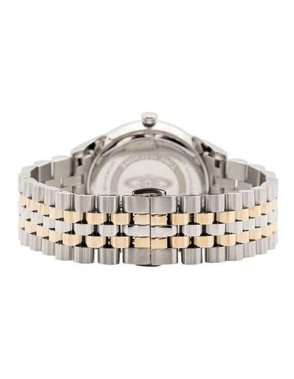 Seymore Dial Strap Watch in Two Tone