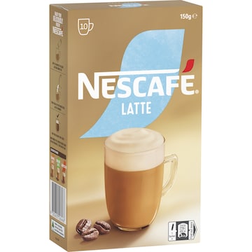 Nescafe Latte Coffee Sachets 10 pack