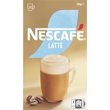 Nescafe Latte Coffee Sachets 10 pack