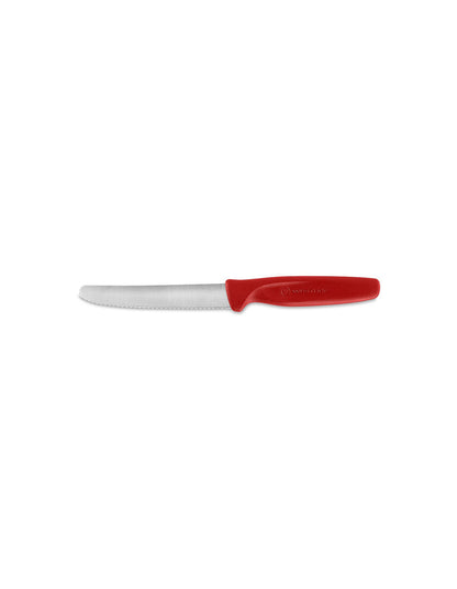 CREATE SERRATED PARING KNIFE 10CM - RED