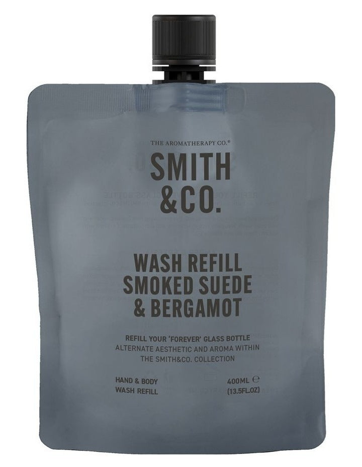 Smoked Suede and Bergamot Refill Hand and Body Wash