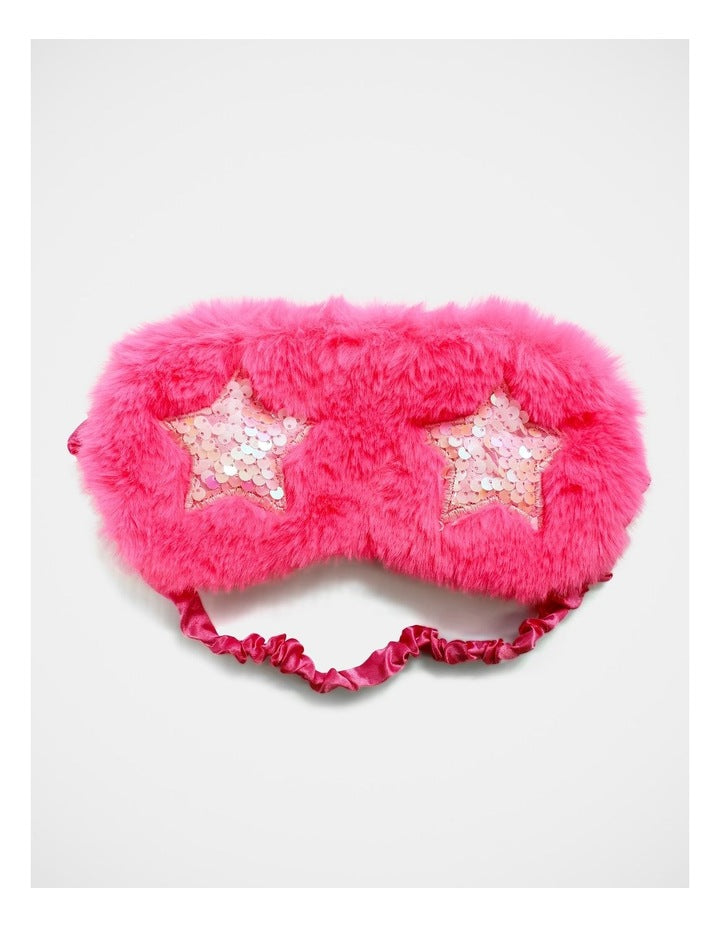 Wishes Sequin Star Eye Mask in Multi