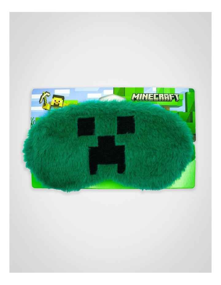 Creeper Fur Eye Mask in Green