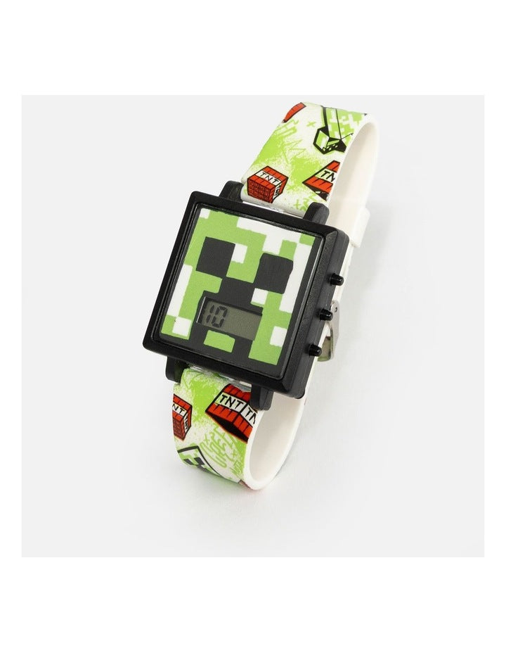 Minecraft Creeper Kids Digital Watch
