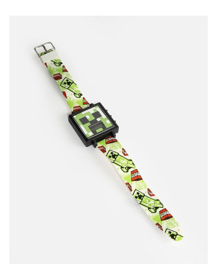 Minecraft Creeper Kids Digital Watch