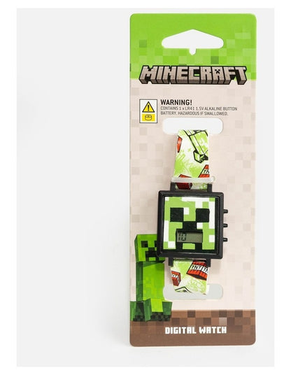 Minecraft Creeper Kids Digital Watch