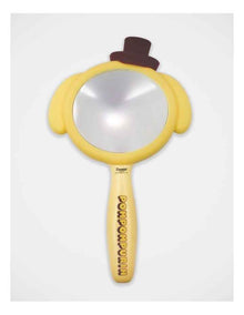Pompompurin Mirror Hairbrush in Yellow