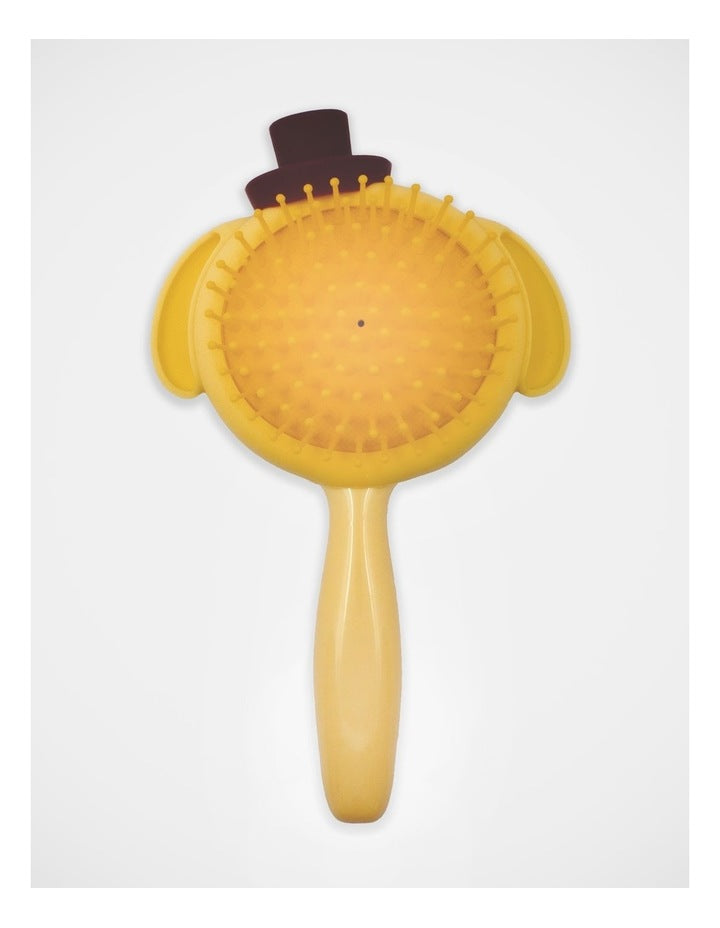 Pompompurin Mirror Hairbrush in Yellow