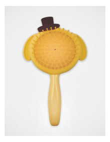 Pompompurin Mirror Hairbrush in Yellow