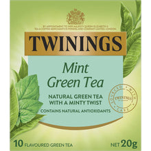 Twinings Green Tea & Mint Tea Bags 10 Pack
