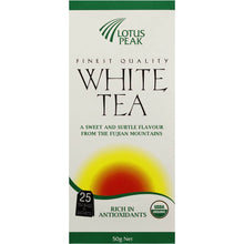 Lotus Peak White Tea Bags 25 Pack 50g
