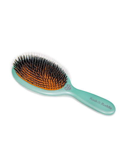 Luxury Mixed Bristle Brush - Ice Blue