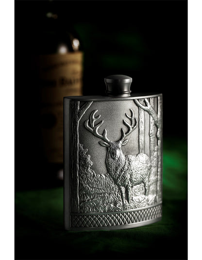 Woodland Stag Hip Flask