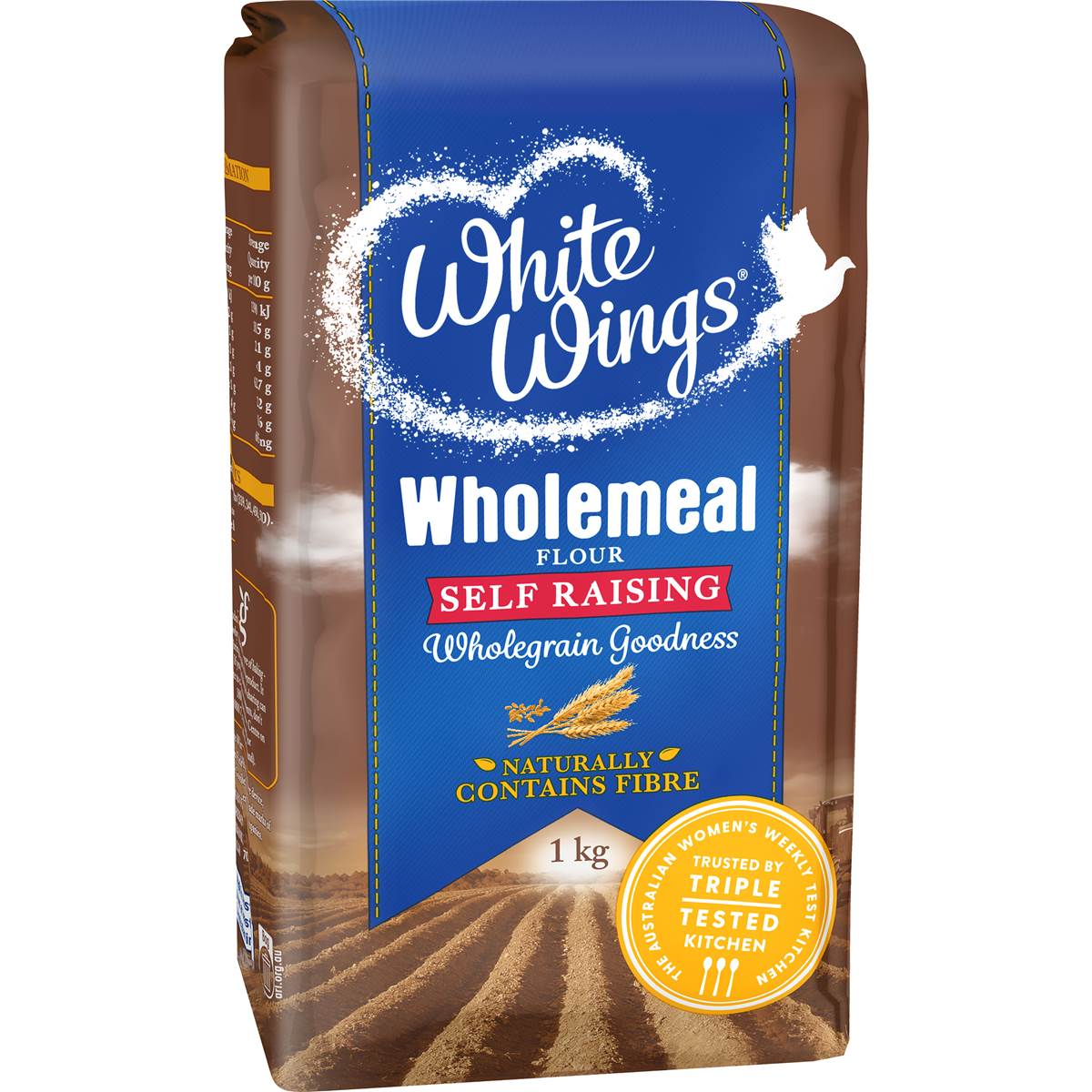 White Wings Self Raising Flour Wholemeal 1kg