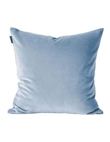 Luxury Velvet Cushion in Powder Blue