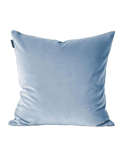 Luxury Velvet Cushion in Powder Blue