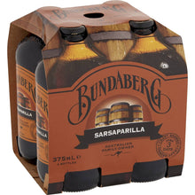 Bundaberg Sarsaparilla 375ml x4 Pack