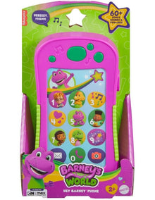 Fisher-Price World Hey Barney Phone