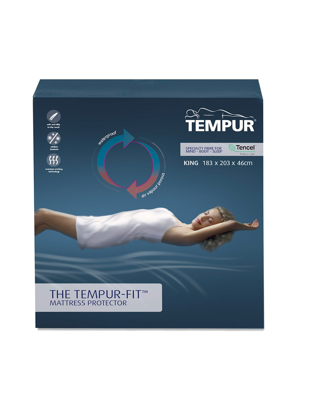 TEMPUR-FIT MATTRESS PROTECTOR KING