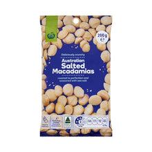 Woolworths Salted Macadamias 200g