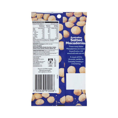 Woolworths Salted Macadamias 200g