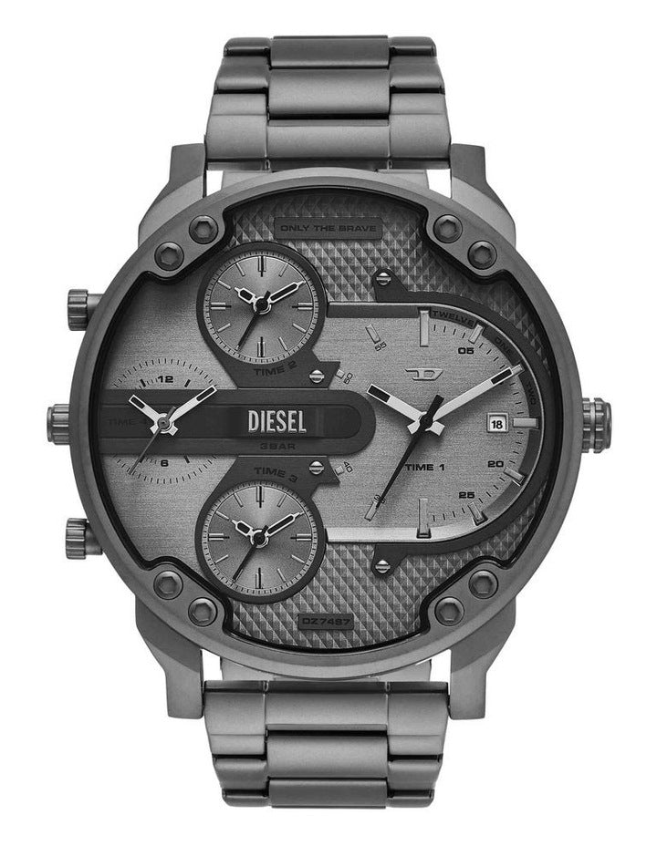 Mr. Daddy Slim Analogue DZ7487 Watch in Grey