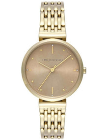 Analogue AX5916 Watch in Gold