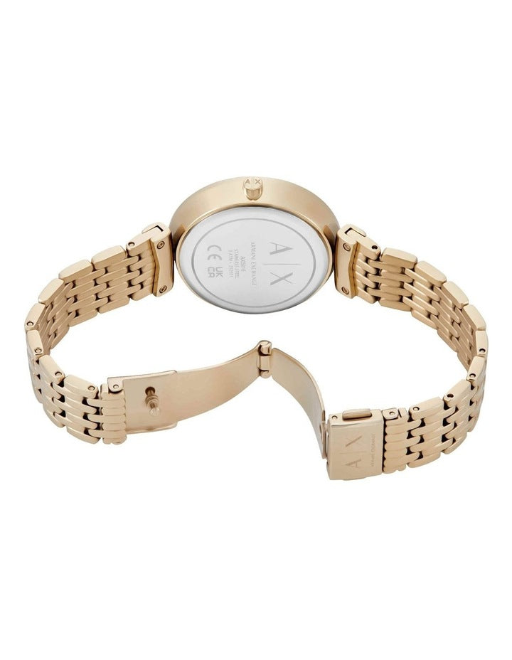 Analogue AX5916 Watch in Gold