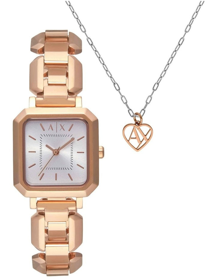 Analogue AX7167SET Watch in Rose