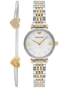 Analogue Watch AR80078SET in Two Tone