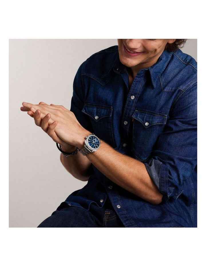 Machine Chronograph Watch FS6096 in Silver