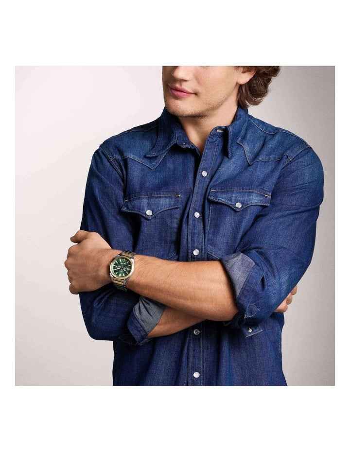 Everett Chronograph Watch FS6106 in Two Tone