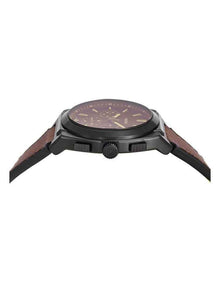 Everett Chronograph Watch FS6108 in Brown
