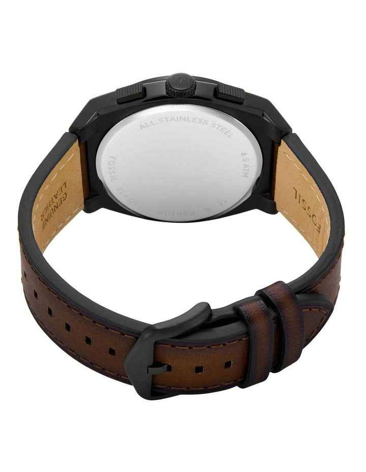 Everett Chronograph Watch FS6108 in Brown