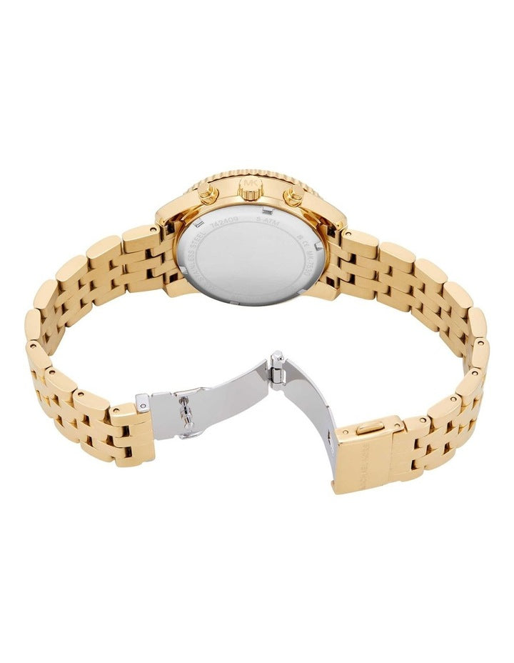 Ritz Chronograph MK7530 Watch in Gold